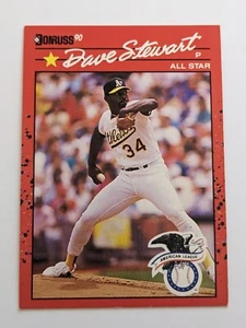1990 Donruss Baseball - #703 Dave Stewart - All-Star American League - Picture 1 of 3