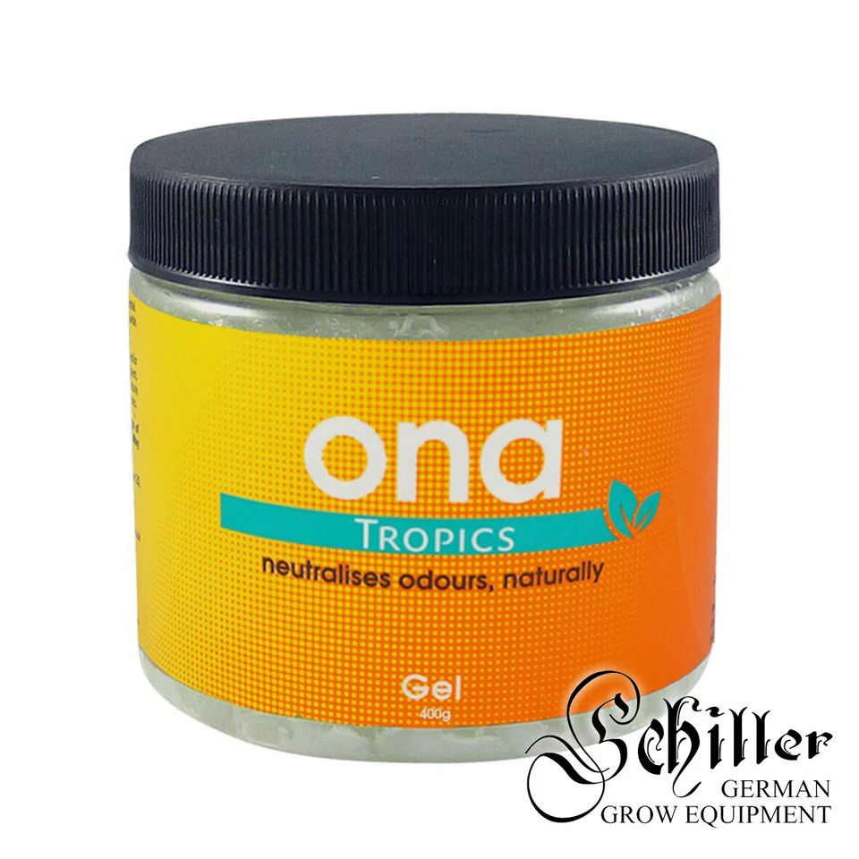 ONA - Tropics - Gel 400g - Lufterfrischer - Geruchsneutralisierer - Grow
