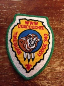 Timuquan Lodge #340 Coacoochee Chapter Patch A-8 OA Order of the Arrow 48C-717A - Picture 1 of 1