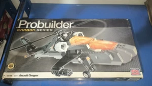 Mega Bloks Probuilder Carbon Series Assault Chopper Toy Defects Box Out of Print - Picture 1 of 3
