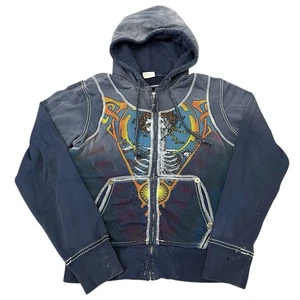 Vintage True Religion Grateful Dead Bertha Hoodie Sweatshirt Band Rock Musik - Bild 1 von 5