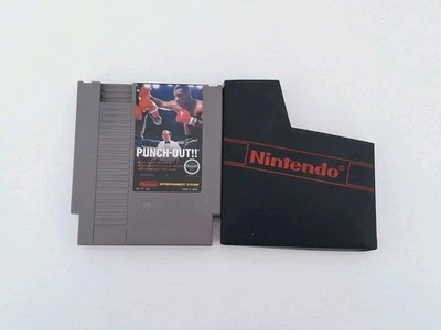 Mike Tyson's Punch-Out (Nintendo Entertainment System, 1987) W/Dust Cover - Image 1 of 4
