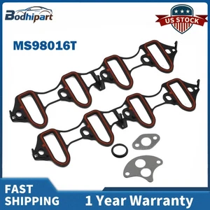 Intake Manifold Gasket Set For Chevrolet GMC LS 5.3L 4.8L 6.0L 6.2L MGT MS98016T - Foto 1 di 12
