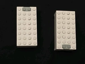 LEGO 9V Battery Box 4760c01 White 8x4 for Electric Projects Lot 2  - Picture 1 of 3