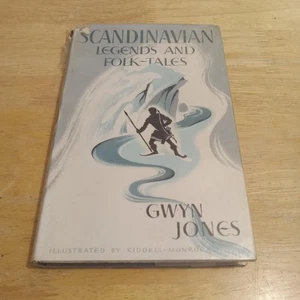 Gwyn Jones Scandinavian Legends And Folk-Tales 1961 Oxford 8vo HC DJ VG+ VG+ - Picture 1 of 5