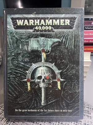 Warhammer 40000 40K IV Games Workshop Hardcover Fantasy Core Rulebook Book - Image 1 of 4
