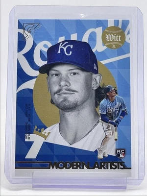 BOBBY WITT JR. 2022 TOPPS GALLERY MODERN ARTISTS ROOKIE ROYALS A RC Q5972 - Image 1 of 2