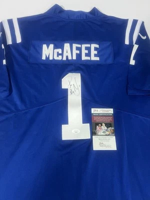 Pat McAfee autographed Indianapolis Colts signed jersey- JSA COA! WWE! - Image 1 of 3