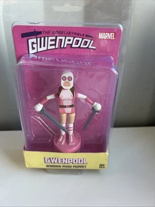 Entertainment Earth Gwenpool pupazzo a spinta in legno  - Foto 1 di 3