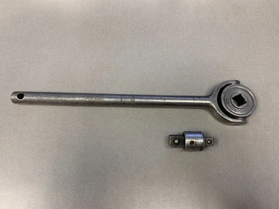 VTG OWATONNA H-160 Flex Swivel Head 1/2" Drive Socket Wrench 12" | USA Made Foto 1 de 4