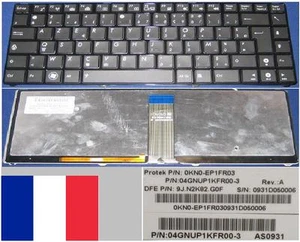 Azerty Keyboard for ASUS U20A 0KN0-EP1FR03 9J.N2K82.G0F 04GNUP1KFR00-3 Backlit - Picture 1 of 1
