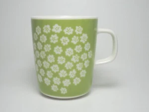 marimekko Puketti mug Green coffee cup 现货樱花团绿色芬兰限定马克杯手握杯 プケッティ マグ グリーン - Picture 1 of 3