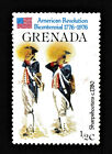 MNH 1/2C  " BICENTENNIAL OF AMERICAN REVOLUTION - SHARP SHOOTERS " Grenada 1976