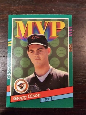 1991 Donruss - MVP #393 Gregg Olson Baltimore Orioles  - Image 1 of 2