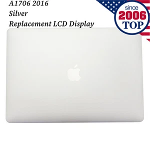 Silver LCD Screen Assembly for Apple Macbook Pro 13" A1708 A1706 2017 2016 - Picture 1 of 6