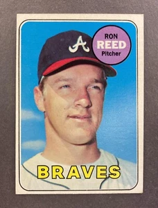 1969 Topps #177 Ron Reed (Atlanta Braves) (A) - Picture 1 of 2