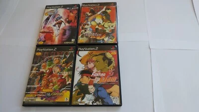 Street Fighter lot PlayStation 2 Japanese box with manual Tested and verified. - Image 1 of 4