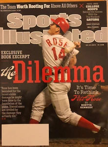 Sports Illustrated Pete Rose March 10, 2014 Cincinnati Reds Blank Label! - Picture 1 of 1