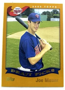 2002 Topps - Draft Picks Home Team Advantage #622 Joe Mauer (RC) - Foto 1 di 2