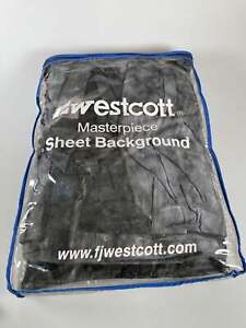 Westcott 5806 10X24ft Charcoal Grey Muslin Background Masterpiece