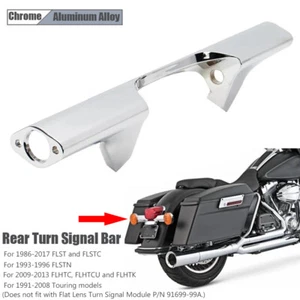 Rear Turn Signal Light Bar Bracket For Harley Heritage Softail Classic Touring - Picture 1 of 11