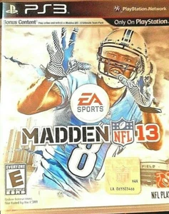 Madden NFL 13 Sony PlayStation 3, 2012 (usado) - Imagen 1 de 3