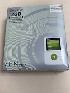 Creative MP3 Zen V Plus 2GB Player Boxed Needs Battery Repair - Picture 1 of 4