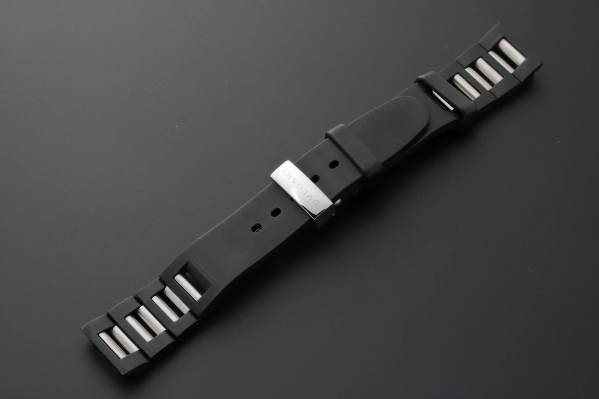 Bvlgari Rubber Wristwatch Bands for sale | eBay