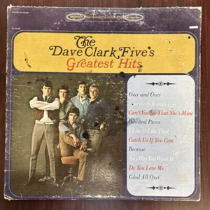 THE DAVE CLARK FIVE'S GREATEST HITS - EPIC BN-26185, STEREO LP, 1966 - Picture 1 of 5
