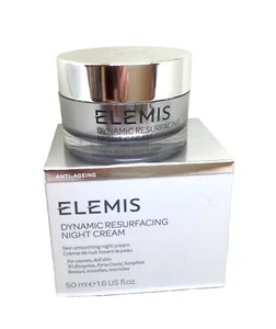 CREMA DE NOCHE REJUVENECIDA DINÁMICA ELEMIS 1,6 OZ 50 ML NUEVA CAJA RENUEVA SUAVIZAS - Imagen 1 de 7