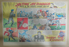 Publicité céréale Wheaties : Jolting Joe DiMaggio World Series de 1938 11 x 15 pouces