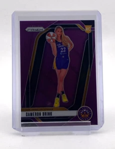 2024 Panini WNBA Prizm SP Cameron Brink RC Purple Prizm LA Sparks 108/149 - Picture 1 of 2