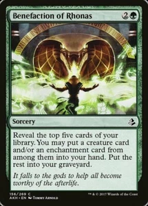 BENEFACTION OF RHONAS X 4 N/M- AMONKHET MAGIC THE GATHERING - Imagen 1 de 1