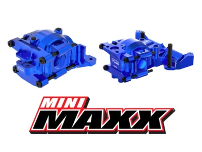 GPM 7075 ALLOY F & R UPPER AND LOWER BULKHEAD 10728 10729 FOR TRAXXAS MINI MAXX - Image 1 of 4
