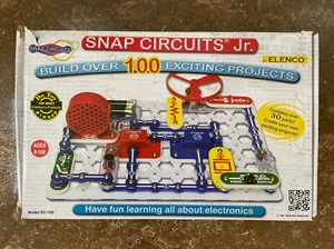 Lista Snap Circuits Jr SC-100 Kit Electrónico Ciencia 8+ STEM 100% Completo Usado en Excelente Condición - Imagen 1 de 12