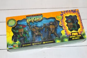 Teenage Mutant Ninja Turtles Turtle Takedown Set Playmates 2002 - Picture 1 of 8