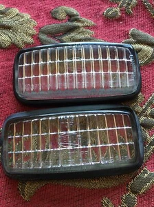 Karmann Chia Mercedes, Porsche, VW Bug Beattie . HELLA Clear Light Glass Lenses - Picture 1 of 17