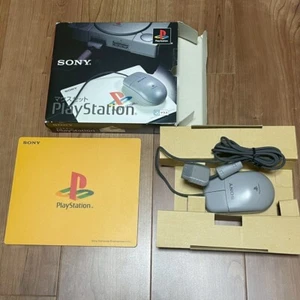 PlayStation 1 Mouse Controller SCPH-1090 with Mouse Pad Genuine PS1 Japan - Picture 1 of 14
