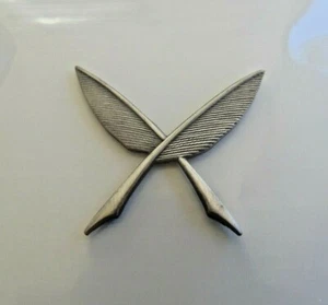 USN US NAVY SHIP SHORE CREW'S YN YEOMAN UTILITY BALL CAP BADGE - Picture 1 of 4