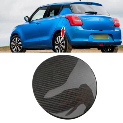 Carbon Fiber fuel door fill-in flap cover Fit FOR Suzuki Swift / Swift Sport 4th - Image 1 of 4