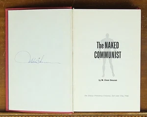 W Cleon Skousen: Der nackte Kommunist (signiert) Kalter Krieg entlarvt Kommunismus Marxismus - Bild 1 von 7