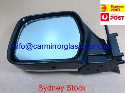 ESPEJO RETROVISOR NUEVO PARA TOYOTA LANDCRUISER SERIE 80 1990-1998 LADO IZQUIERDO (CROMO, MANUAL) Foto 1 de 2