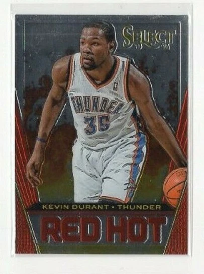2013/14 PANINI SELECT KEVIN DURANT RED HOT - Image 1 of 1