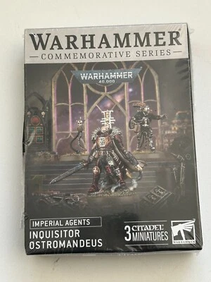 Warhammer 40K Inquisitor Ostromandeus Edición Limitada NUEVO SELLADO FUERA DE STOCK Foto 1 de 2