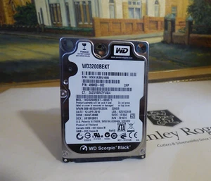 WD SCORPIO BLACK - Laptop Hard Drive 320GB ' SATA ' WD3200BEKT ' 2.5" - Picture 1 of 3
