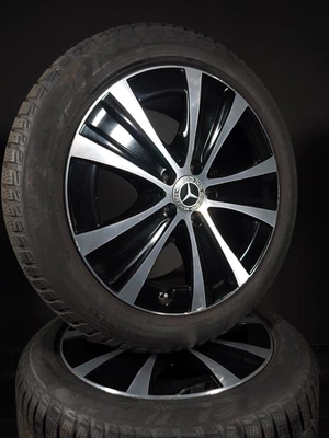 4 Winterreifen 245 45 R18 Mercedes E Klasse W213 S213 18" Alufelgen - Bild 1 von 4