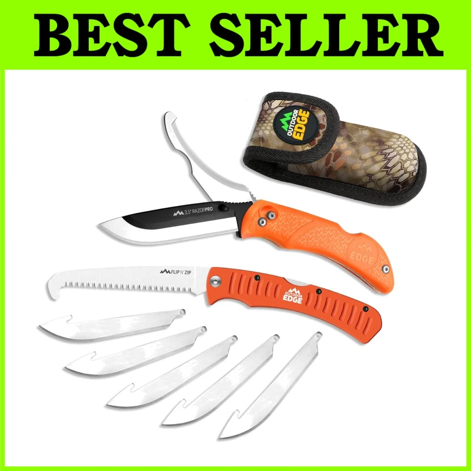 Cuchillo de caza con cuchillas reemplazables Foto 1 de 4