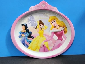 Disney Store Princess Child Dinner Plate Serveware Jasmine Belle Aurora Beauty - Picture 1 of 5