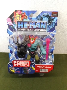 Mattel MotU Power Attack TRAP JAW Masters of the Universe Netflix OVP - Picture 1 of 4