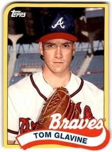 Tom Glavine 2014 Topps '89 Die-Cut Minis #TM-17 Atlanta Braves - Picture 1 of 2